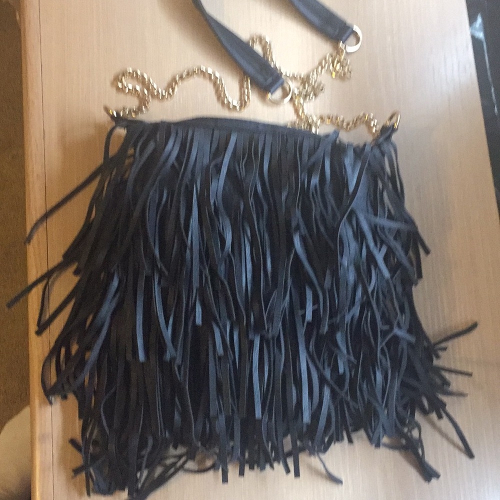 Black crossbody bag